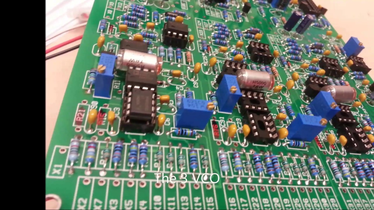 MFOS Ultimate Expanded DIY Build with Sound from Synth