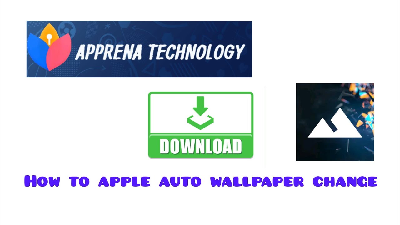how to apply auto wallpaper change/Apperena Technology /infinix hot