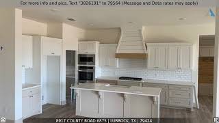 Priced at $429,000 - 8917 County Road 6875, Lubbock, TX 79424