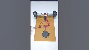 Electric Car Steering - DC Motor #dcmotor #tech #diyproject #shorts
