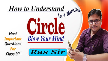 Live Class 9 Icse Circle ⭕ Exercise explanation