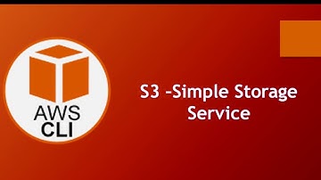 AWS CLI and S3 - Simple Storage Service