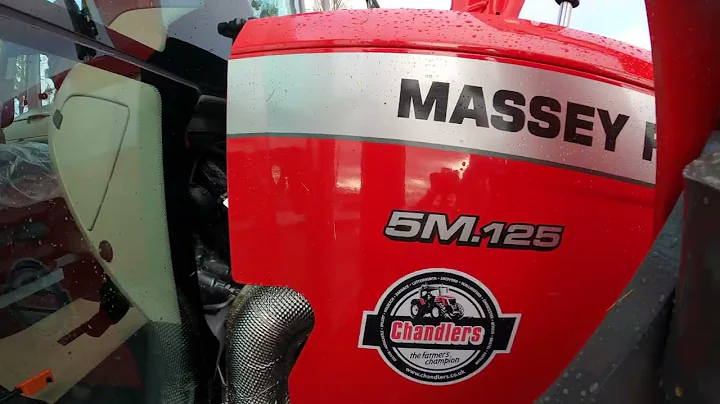 2025 Massey Ferguson 5M.125 4.4 Litre 4-Cyl Diesel Tractor (125 HP) Chandlers at MMS 2025