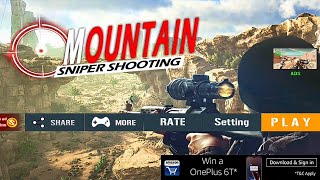 Mountain sniper | game for sniper lovers |top shooting games 2019 | screenshot 1