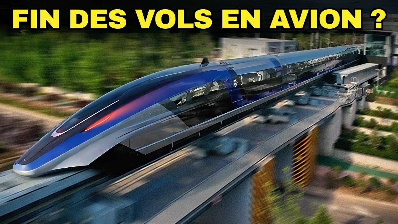 Ce train Chinois est 3x plus rapide que le TGV !