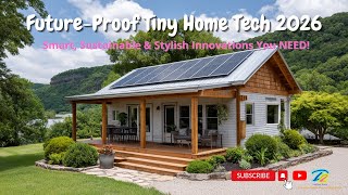 Future-Proof Tiny Home Tech 2026 🔧🏡 | Smart, Sustainable & Stylish Innovations You NEED!