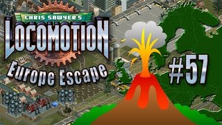 Chris Sawyers Locomotion: Europe Escape - Ep. 57: VOLCANIC FLATTENING