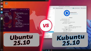Ubuntu 25.10 VS Kubuntu 25.10 | GNOME 49 VS KDE 6.4.5