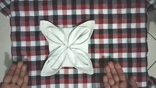 Towel Folding Flower