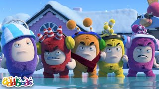 snow joke 2 hour compilation oddbods christmas full episodes funny cartoons for kids