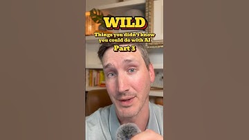 Wild things you didn’t know you could do with AI. ChatGPT prompt. #ai #openai #aitools #chatgpt