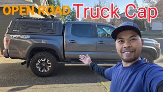 Review Installed Open Road Truck Cap For My Tacoma