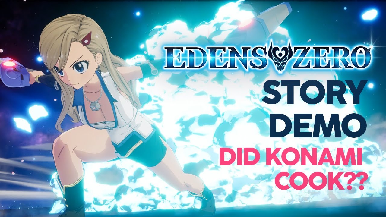 This Anime Game From Konami is Fun! Edens Zero Story Demo - PC Gameplay ...