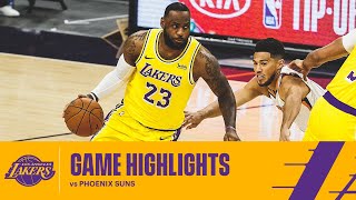 HIGHLIGHTS | LeBron James (20 pts) vs Phoenix Suns