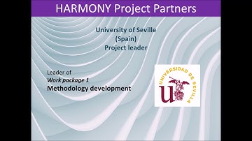 Main introduction Video of the Erasmus+ Harmony Project