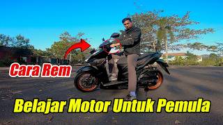 Cara Belajar Motor Matic Untuk Pemula Pengereman Yang Baik Dan Benar