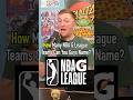 HOW MANY NBA G LEAGUE TEAMS CAN YOU NAME? #shorts #nba #basketball #game #newyork #california #list