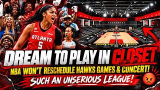 Full Atlanta Dream TO PLAY IN A CLOSET in WNBA Finals as NBA Refuses to Move Hawks Games & Concert! Guide