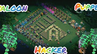 HACKING COC || Lavaloon Poppet || 3 ⭐ || #clashofclans