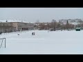 В Бийске залили самый большой каток в городе ("Будни", 13.12.21г., Бийское телевидение)