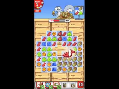 Simonu0027s Cat Crunch Time Level 40 - NO BOOSTERS ? | SKILLGAMING ✔️