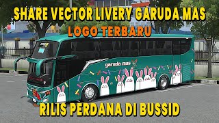SHARE VECTOR LIVERY BUS GARUDA MAS LOGO TERBARU LEBIH FRESH screenshot 2