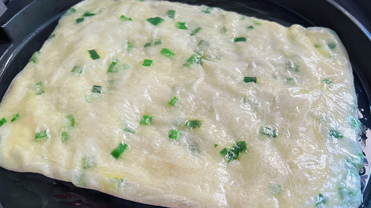 香爆了！會上癮！恨不得天天都要做！這個紙皮餅真是太好吃了