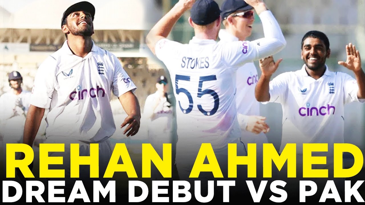Rehan Ahmed Brilliant Test Debut | Gets 5 Wickets vs Pakistan | 3rd ...