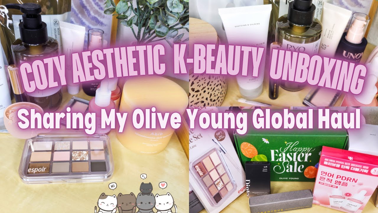 Unboxing My $160 K-Beauty Haul ✨ Olive Young Global Haul May 2025 (No Voiceover)