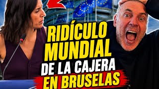 IRENE MONTERO LA LIA EN EL PARLAMENTO EUROPEO