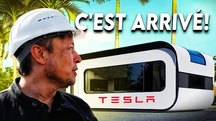 C'EST ARRIVÉ : La MAISON à 10,000$ d'Elon Musk ARRIVE enfin sur le MARCHÉ !