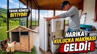 🐔Tavuk Kümesi Bitiyor 💯 Harika Kuluçka Makinesi Geldi 🤗 Merkezde Alışveriş 🛒 Çiftlik Köye Hayatı