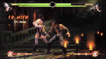 MK9 - Kano & Sindel - Tag Team Combos