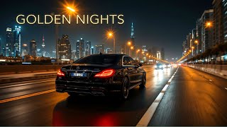 Golden Lights & Empty Roads | Arabic Deep House Dubai Night Drive