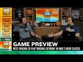 Ari & James Preview West Virginia vs. Virginia at the Duke's Mayo Classic | Big 12 Today