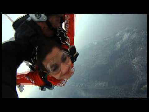 Skydiving from 15000 feet. USA Victoria Balan