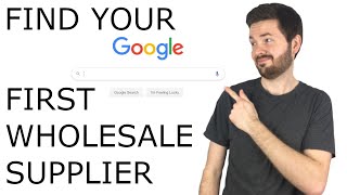 How To Find Your First Wholesale Supplier For Amazon FBA