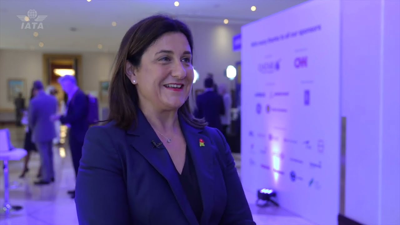 IATA AGM 2022: Christine Ourmières Widener, ceo, Tap Portugal