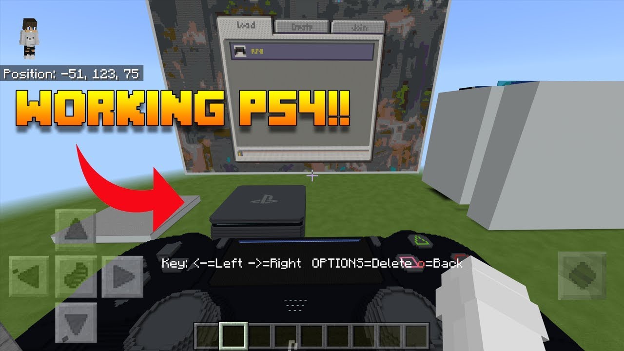 How To Get A WORKING PS4 in Minecraft PE 1.11! - Play Minecraft Within  Minecraft