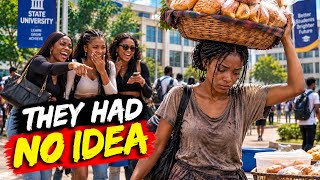 Everyone Mocked Her For Selling Food At The University… Then Her Hidden Identity Was Revealed. 