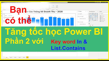 Hướng dẫn sử dụng Power BI | Mẹo Tăng Tốc Học Power BI Phần 2 | Cherry Channel