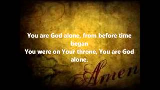 William McDowell-You Are God Alone w/Lyrics Resimi