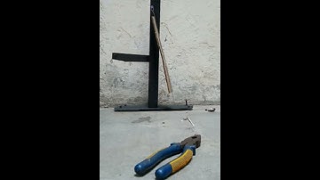 9th physics practical 2.2 | free fall appratus working | made by gr