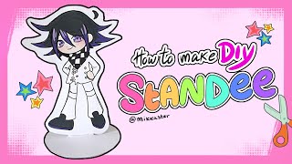 How to Make a Standee That Doesn't Fall Over Immediately ✨️✂️ | DIY Craft