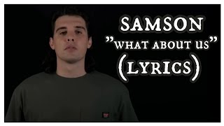Samson - "What About Us?" (Lyrics)