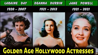 Legendary Golden Age Hollywood Actresses