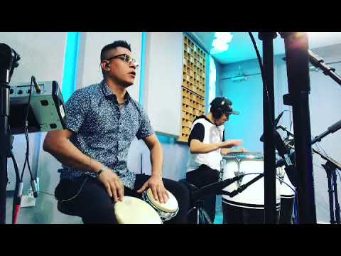Sesión recording con Tony succar y Majito . Miami 2018