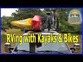 RVing with kayaks and bikes