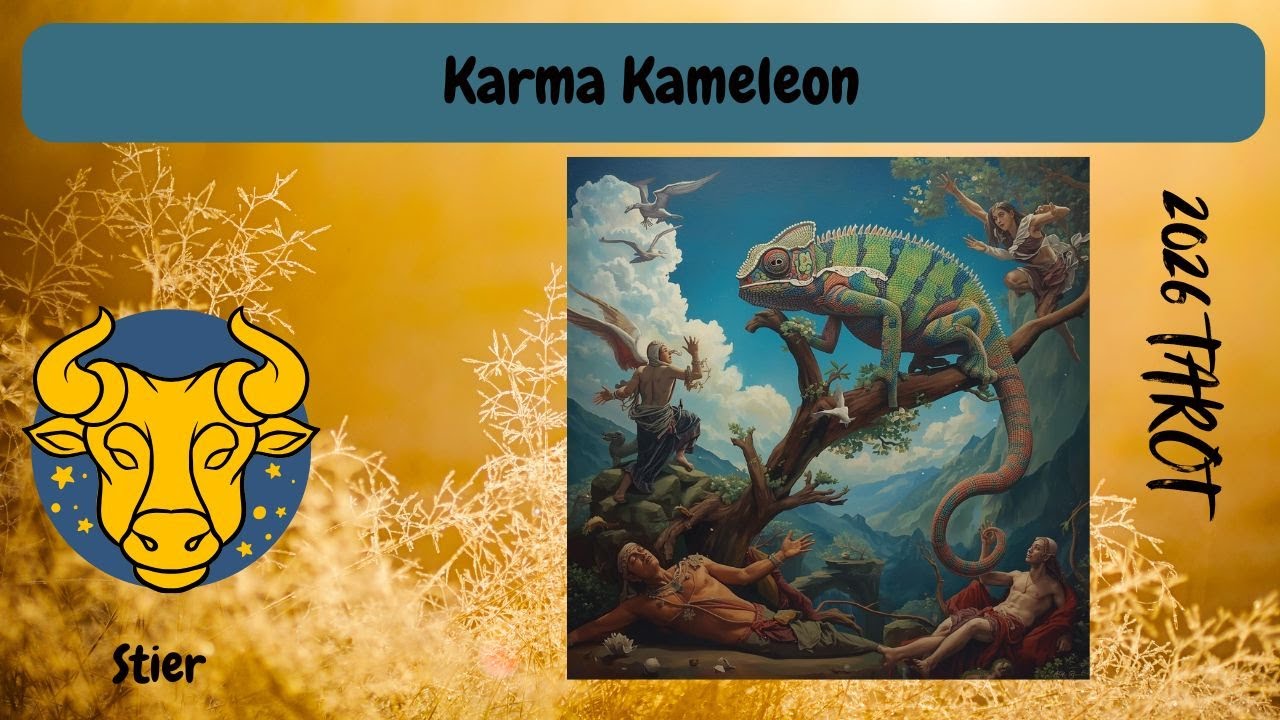 JAARTAROT 2026 STIER Karma Kameleon