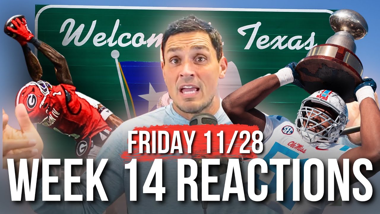 Texas A&M-Texas, Georgia-Georgia Tech, Ole Miss-Mississippi State INSTANT REACTIONS
